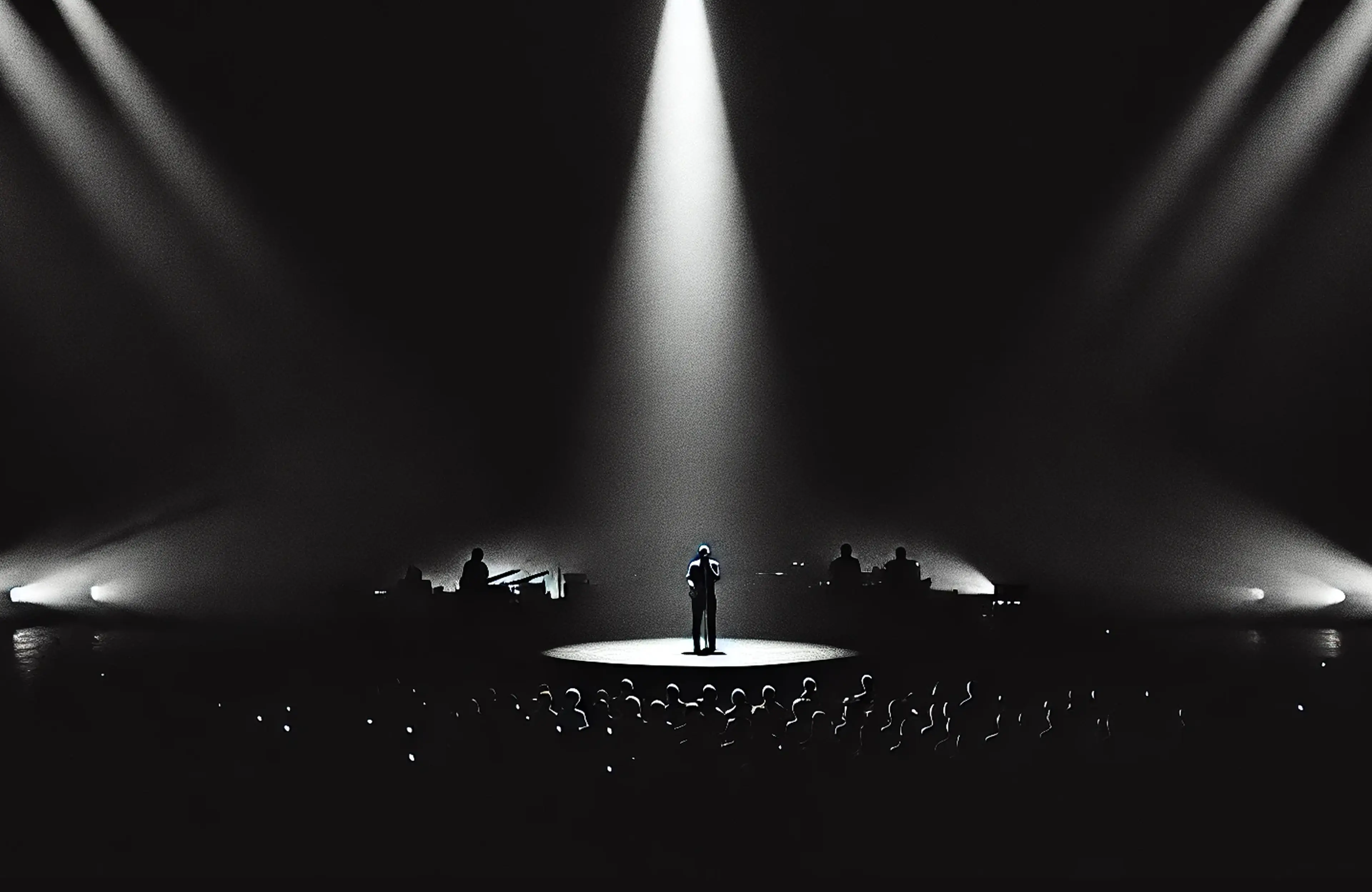 A minimalist landscape representing the creative world of Maaz Ahmar